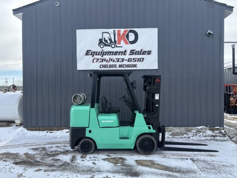 mitsubishi-fgc40k-mast-forklift #5750